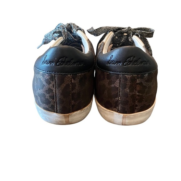 Sam Edelman Areson Leopard Sneakers - Picture 5 of 8